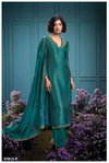 Jadyah 2915 By Ganga Silk Jacquard Embroidered Salwar Suit Wholesale In India